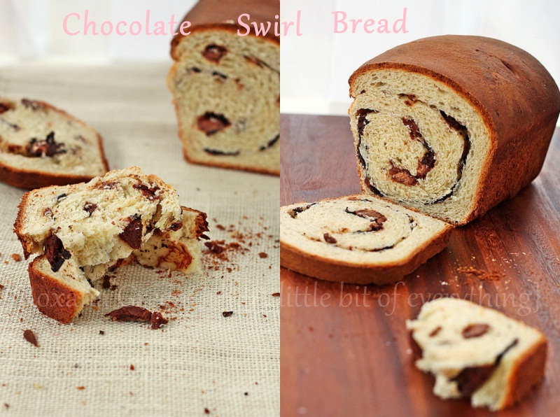 Chocolate Swirl Bread | roxanashomebaking.com