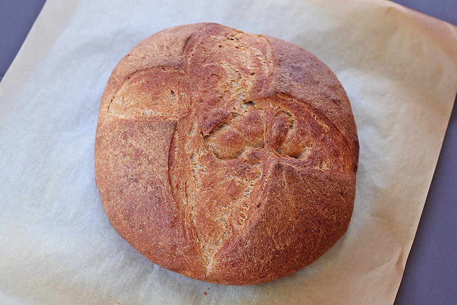 Whole Wheat Potato Bread | roxanashomebaking.com