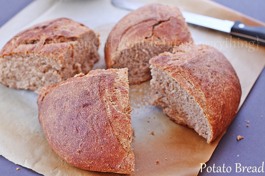 Whole Wheat Potato Bread | roxanashomebaking.com