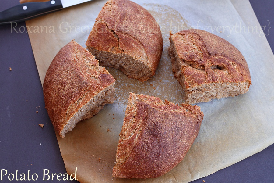 Whole Wheat Potato Bread | roxanashomebaking.com