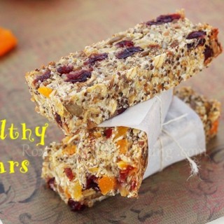 Healthy Snack Bars | Roxanashomebaking.com