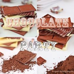chocolate party logo
