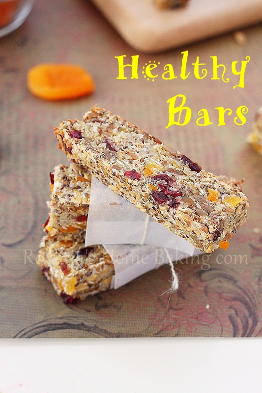 healthy snack bars | Roxanashomebaking.com