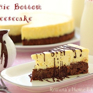 brownie bottom cheesecake | Roxanashomebaking.com