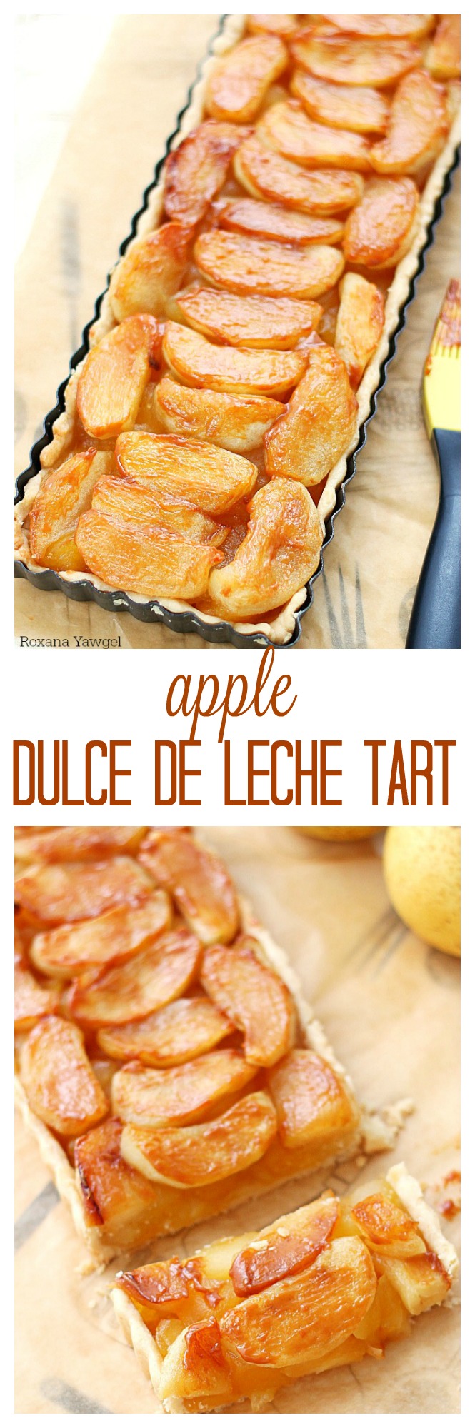 apple dulce de leche tart recipe