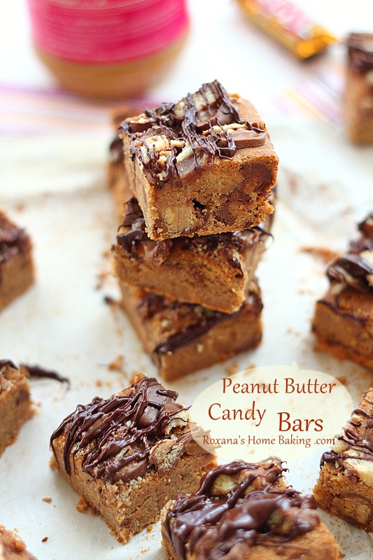 Peanut Butter Candy Bars