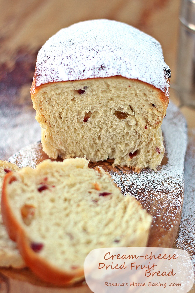 Cream cheese dried fruit bread recipe