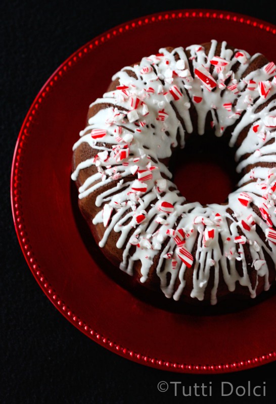 Chocolate Peppermint Bundt Cake