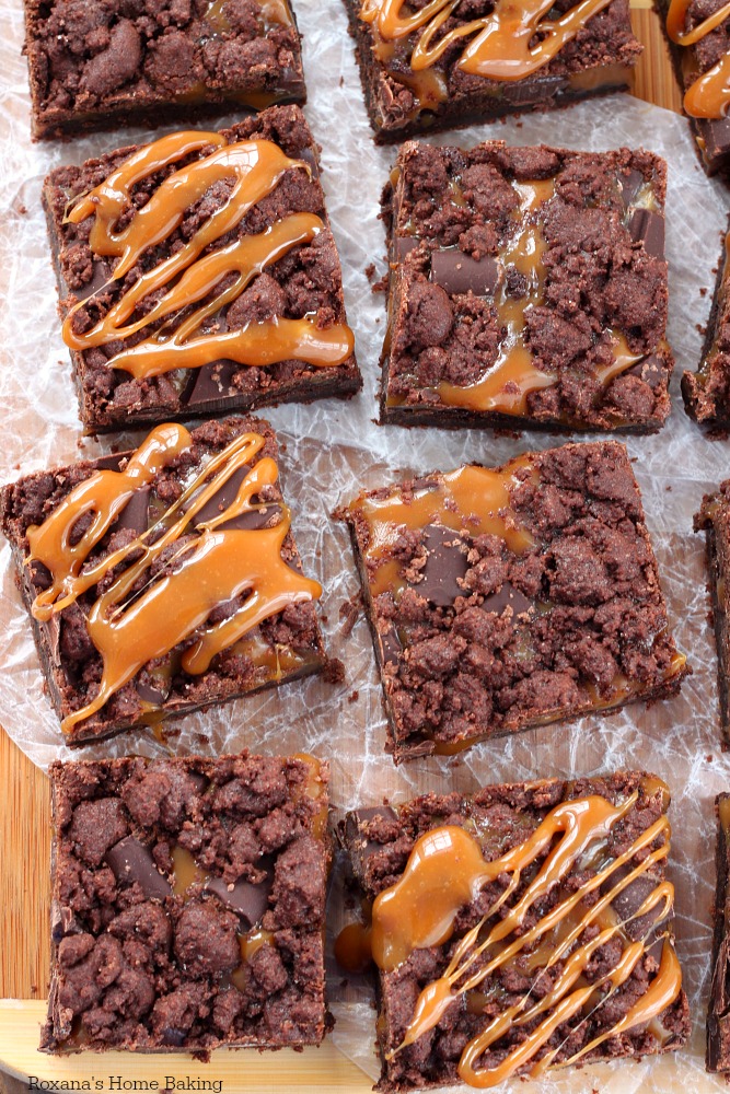 chewy chocolate caramel bars recipe 2