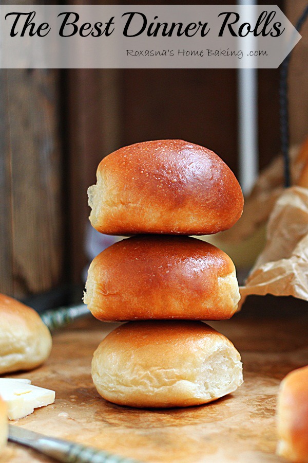 Buttery Soft Dinner Rolls