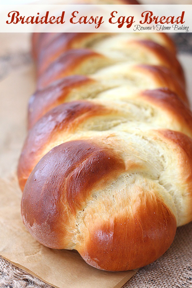 Pillow-y soft, tender and delicate, enriched with both eggs and butter this braided egg bread is so easy to make it will soon become your go-to recipe. Oh, and it's perfect for french toast or bread pudding! 