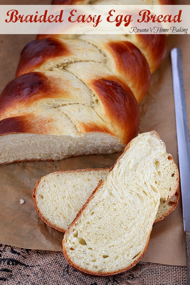 Pillow-y soft, tender and delicate, enriched with both eggs and butter this braided egg bread is so easy to make it will soon become your go-to recipe. Oh, and it's perfect for french toast or bread pudding! 