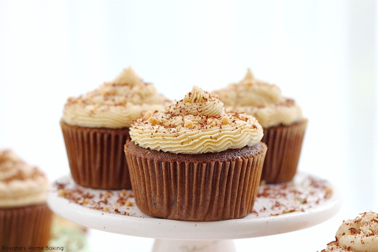 Chocolate Coffee Cupcakes With Coffee Buttercream Frosting