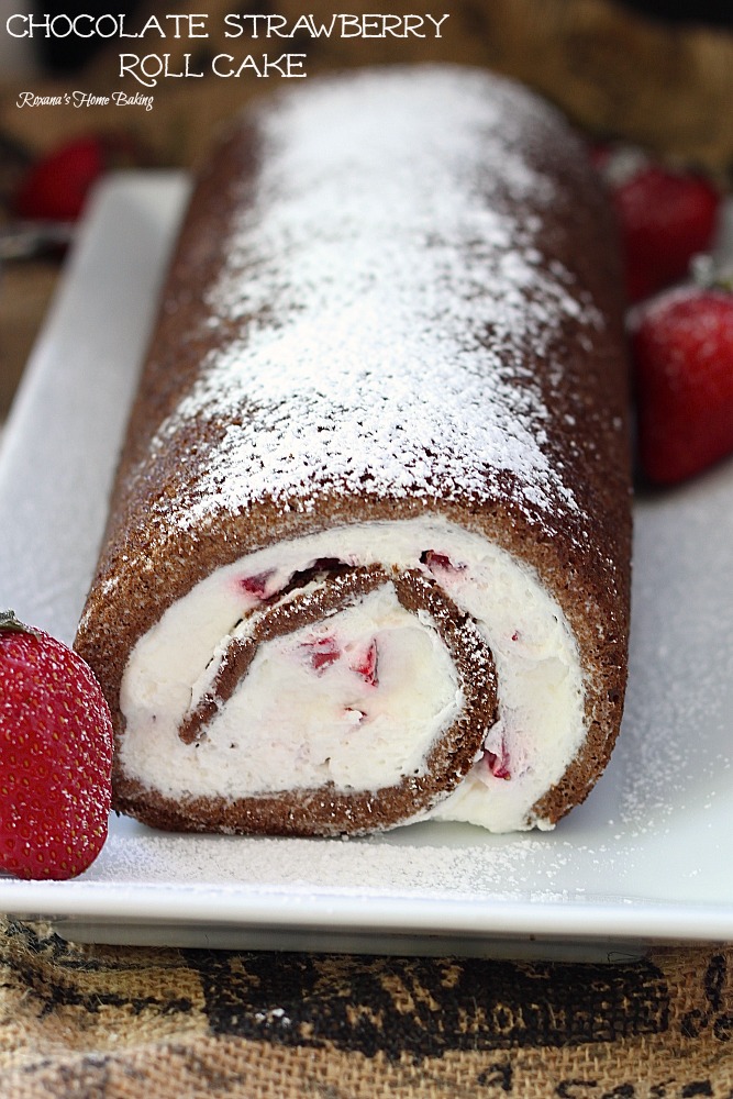 Chocolate Gluten-Free Swiss Roll Cake - Snixy Kitchen