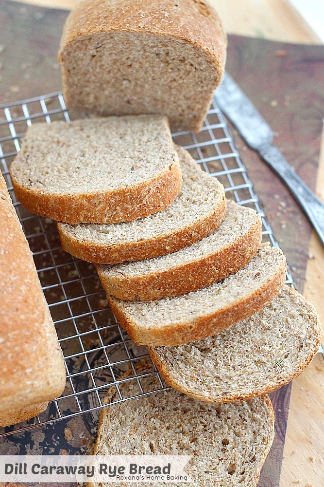 OnTheMove-In the Galley: Hearty Rye Sandwich Bread with Caraway and Dill