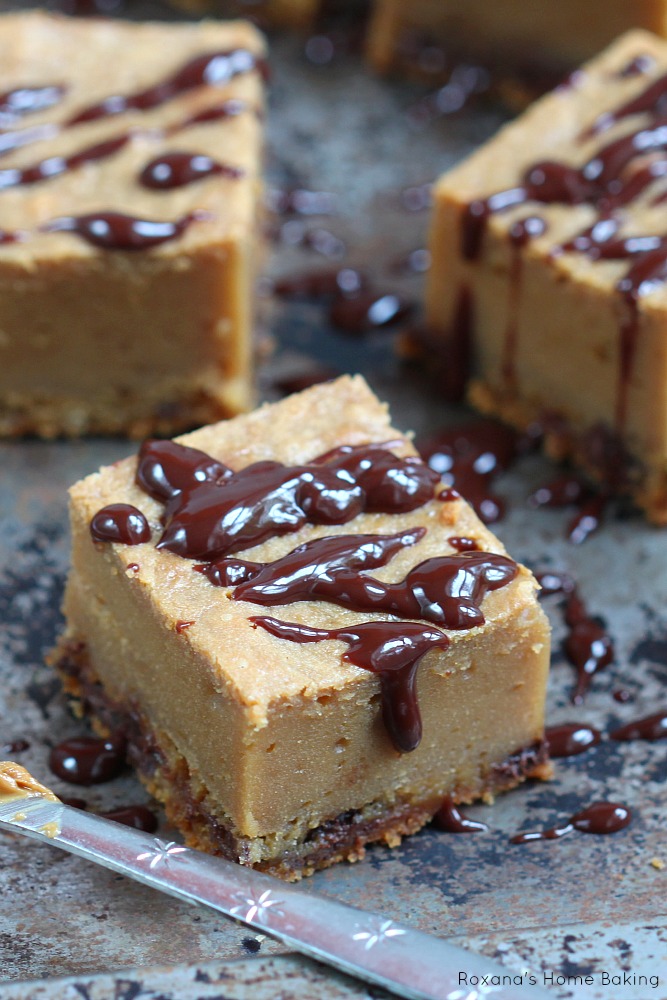 Chocolate chip cookie topped with rich creamy biscoff cheesecake and chocolate ganache drizzle. A sweet irresistible treat that comes together in no time.