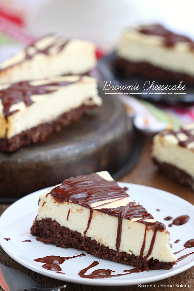 brownie cheesecake