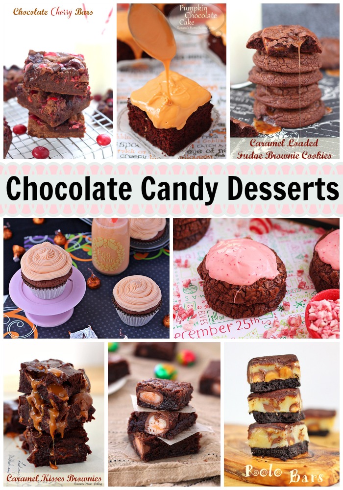 Irresistible Chocolate Candy Desserts