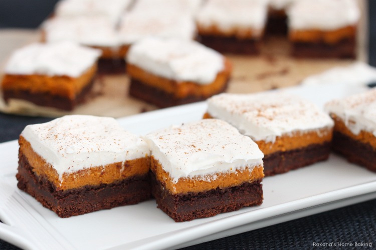 Chocolate Pumpkin Bars Recipe