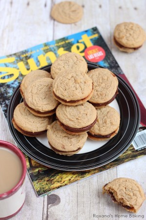 Fudge filled irresistible peanut butter cookies recipe