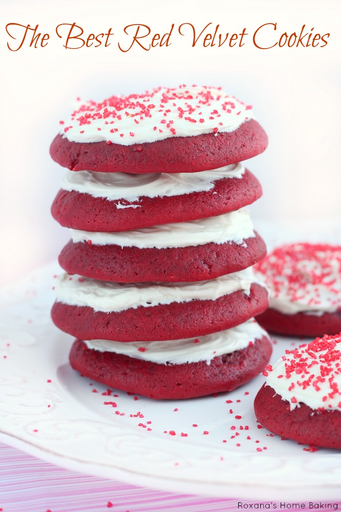 Two secret ingredients turn a classic into the best red velvet cookies ever. Forget the red velvet cake box, these cookies are made from scratch