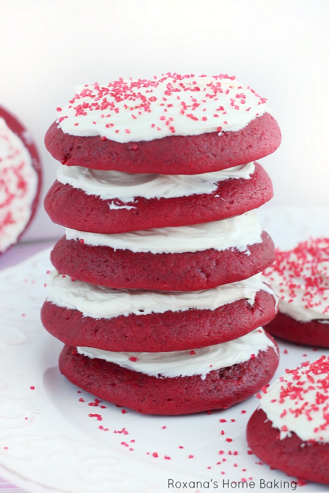 The best red velvet cookies