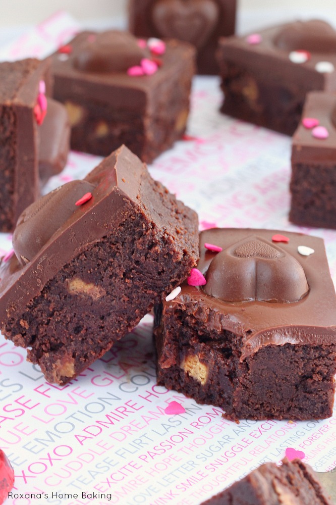 Reese's peanut butter chocolate brownies recipe