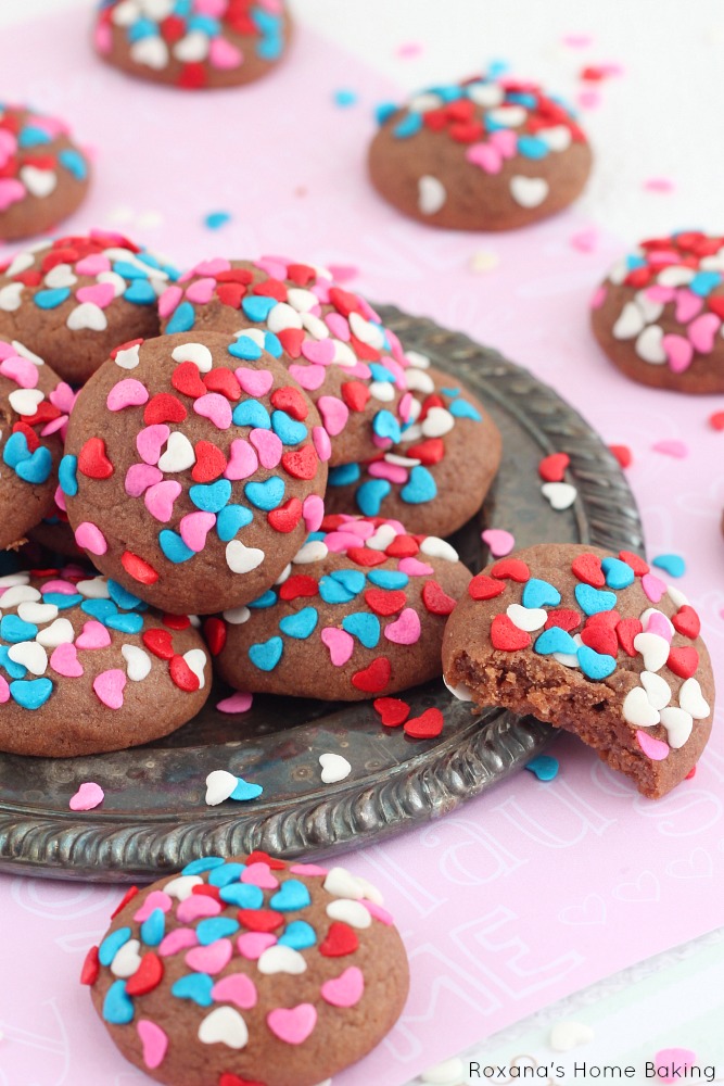 Chocolate cream cheese soft cookies