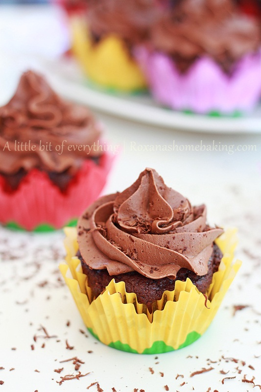 Chocolate Cupcakes with Chocolate Frosting