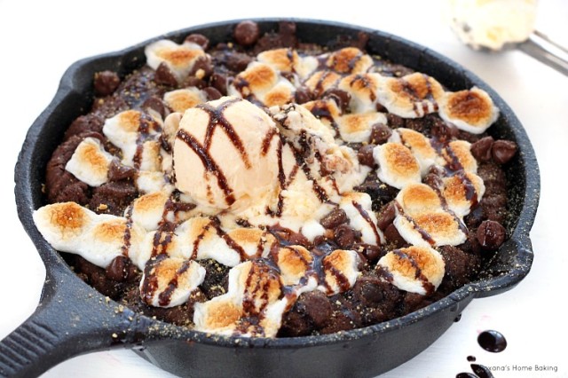 s'mores pizookie recipe