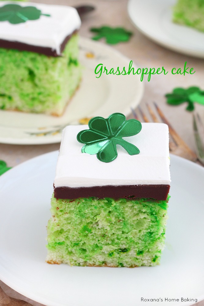 Grasshopper cake recipe