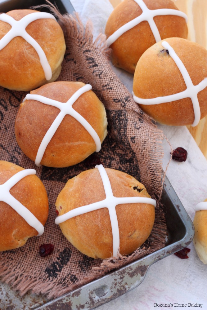 Hot cross buns recipe