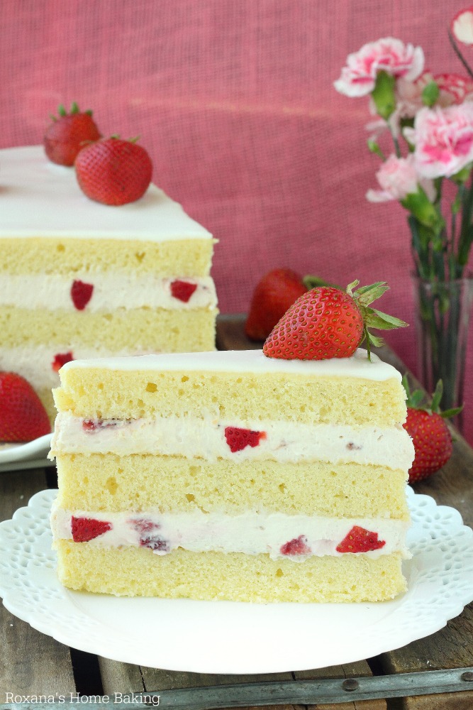 strawberry shortcake recipe pound cake