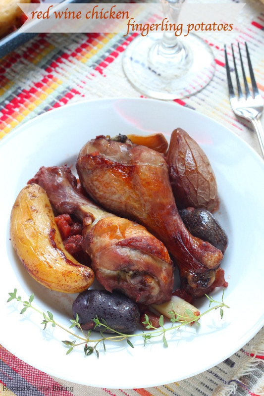 slow baked red wine chicken with fingerling potatoes recipe 3