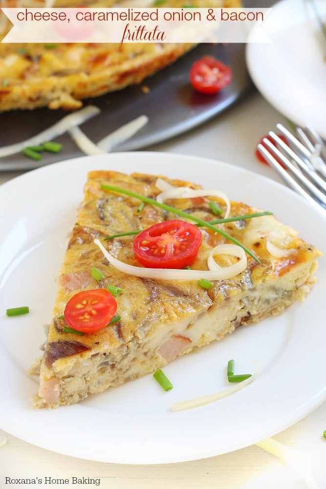 Caramelized Onion and Bacon Quiche