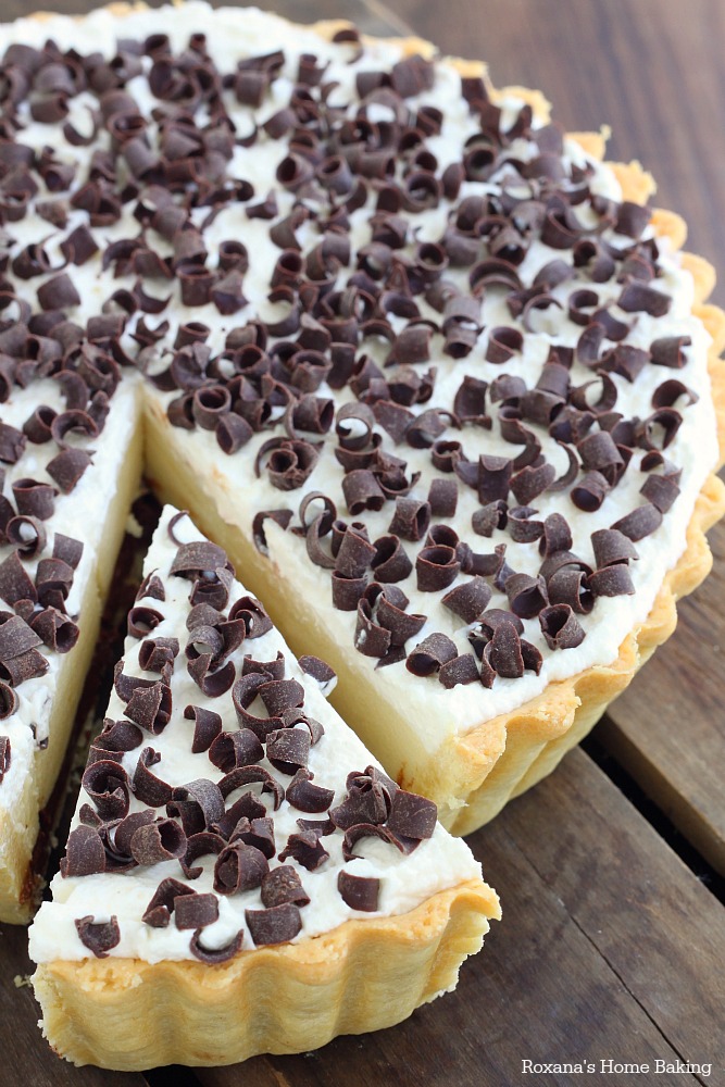 Chocolate and vanilla pudding pie recipe 