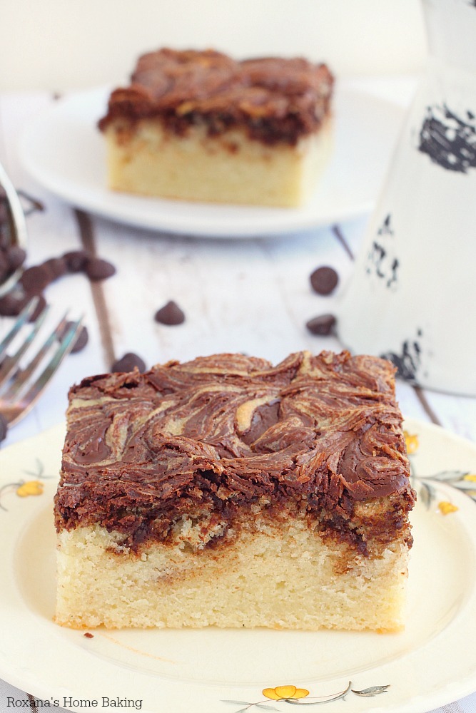 Chocolate vanilla cake recipe