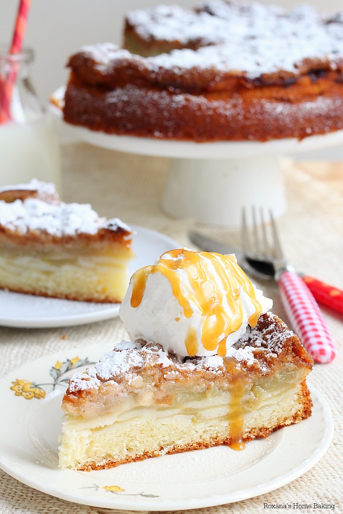 Apple cake with streusel topping recipe