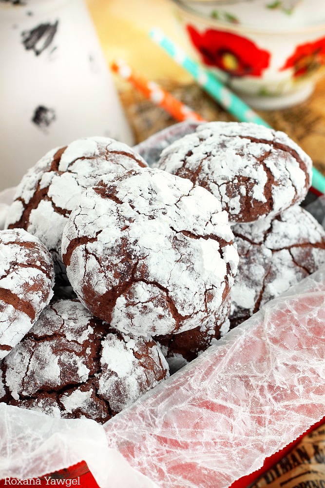 Super soft and super fudgy, these chocolate snowball cookies will blow your mind! Packed with double chocolate goodness, they will be a favorite year round!