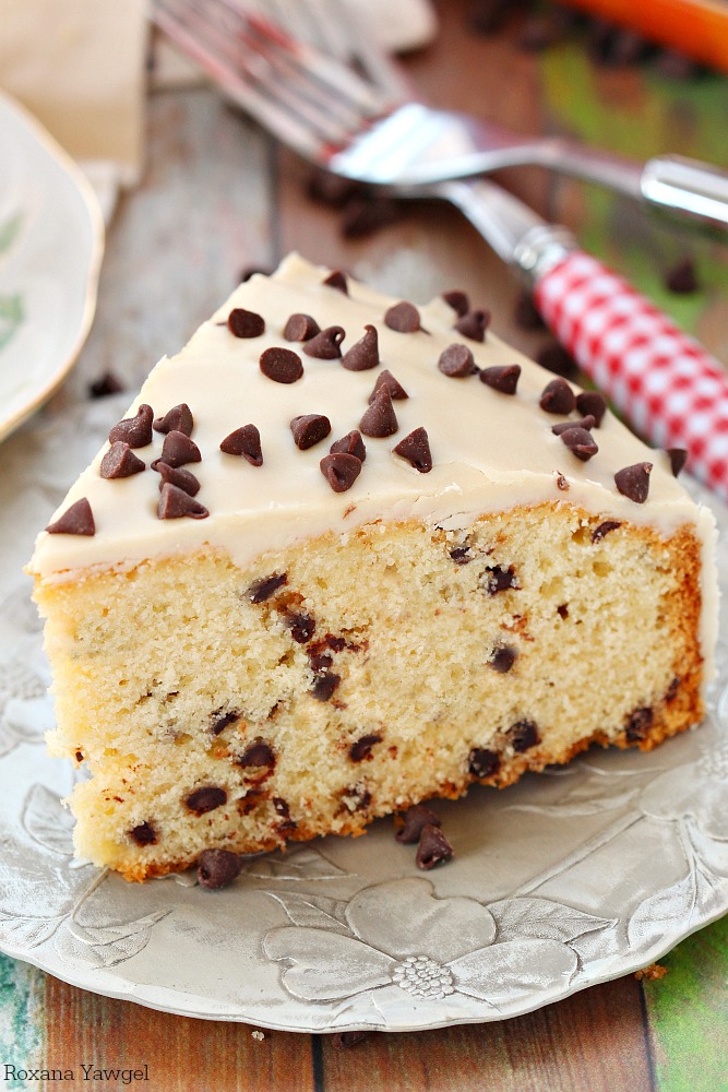 Take your weekend breakfast up a notch with this easy to make chocolate chip coffee cake with coffee icing! Now you can eat your coffee and drink it too!