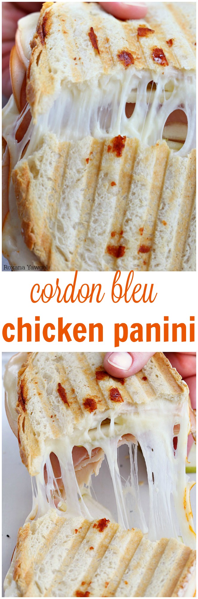 Packed with chicken and ham and two types of cheese, these Cordon bleu chicken panini prove that simple ingredients can easily be the most satisfying.
