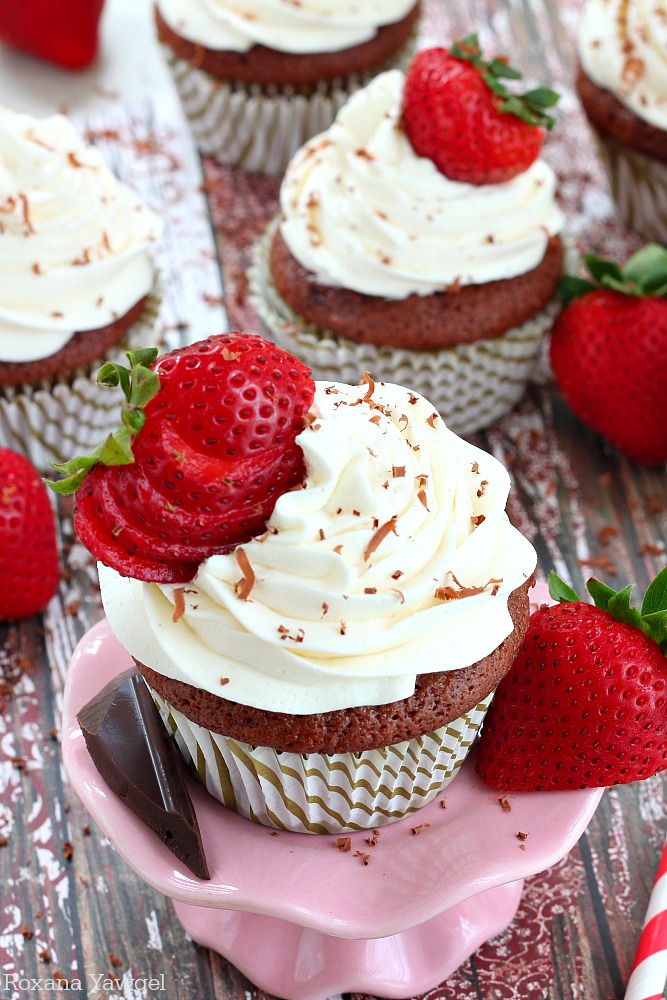 These irresistible chocolate strawberry cupcakes with mascarpone frosting are like no other cupcakes you had before. They start with melted chocolate .... 