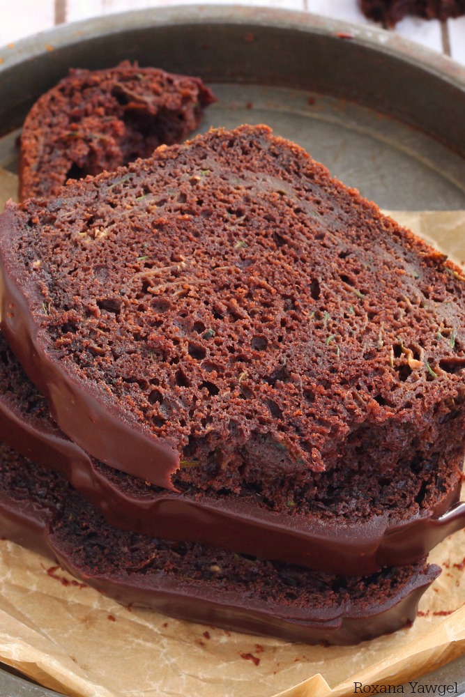 Specks of zucchini and a double dose of chocolate make this chocolate zucchini bread a favorite treat when you're looking for a chocolate fix without feeling too guilty.