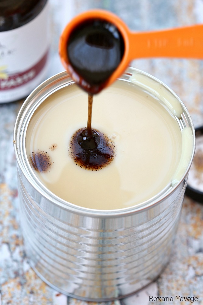 vanilla bean condensed milk