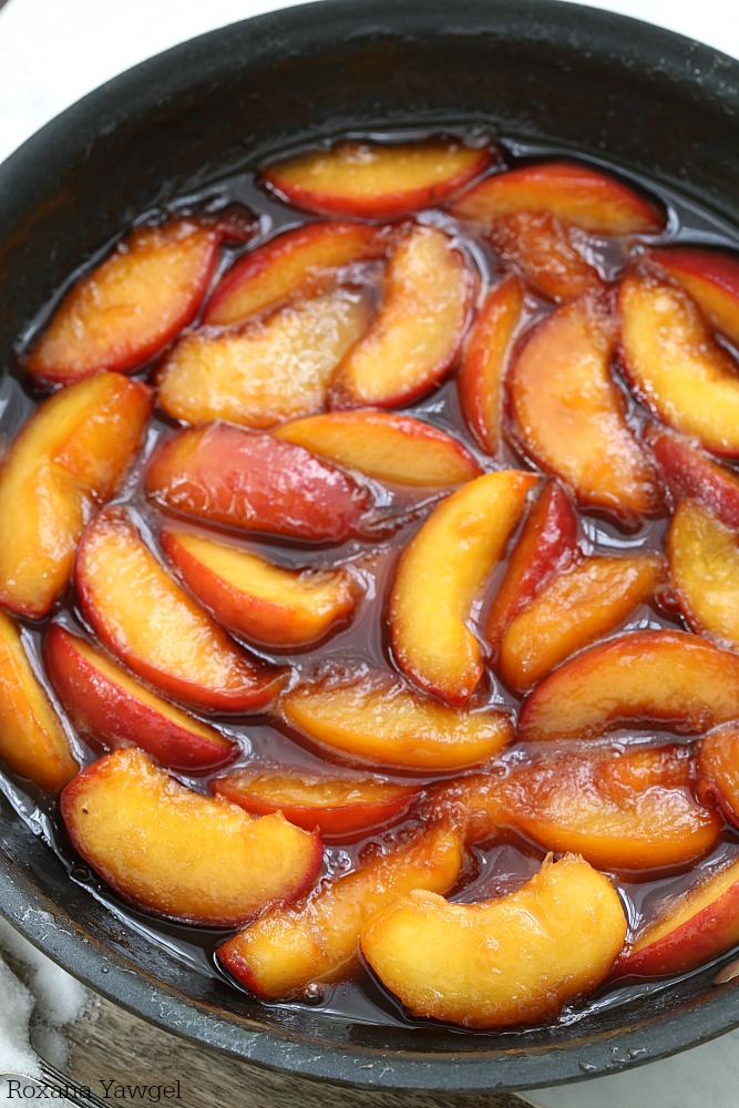 Brandied Peach Parfaits Recipe