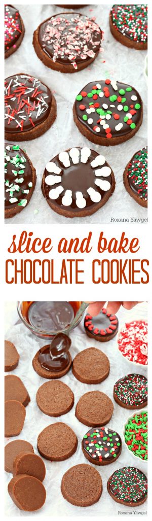 Slice And Bake Chocolate Cookies Recipe