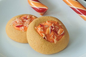 orange creamsicle shortbread cookies #25recipestoXmas