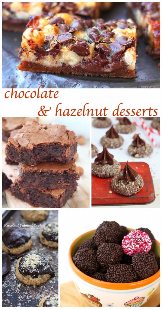 50 chocolate and hazelnut desserts - a trEATs affair