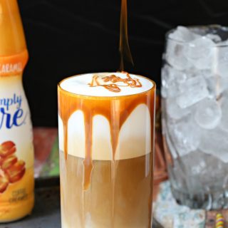 No need to pay the high price for an iced caramel macchiato at the coffee shop! Make yourself one in less than 2 minutes anytime your craving strikes!