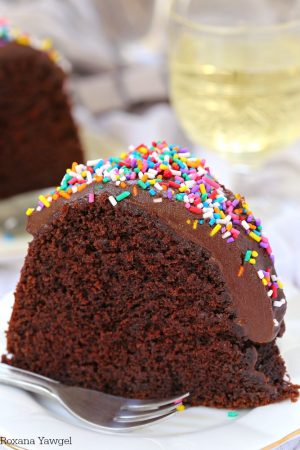 Double chocolate bundt cake recipe